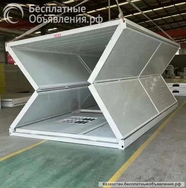 Гараж складной с рулонными воротами г. Астана.