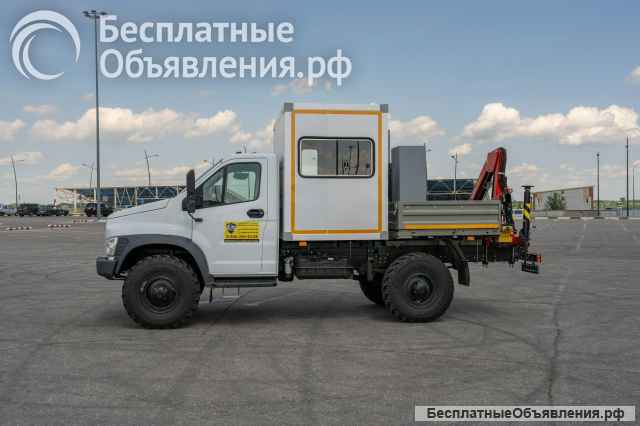 Передвижная мастерская с КМУ на базе ТС Садко Некст С41А23