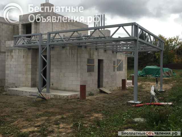 Изготовление шатров, беседок, навесов, остановок