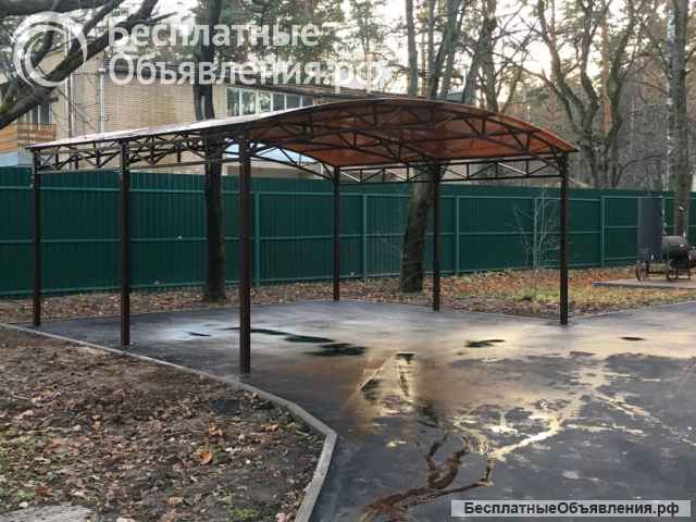 Изготовление шатров, беседок, навесов, остановок