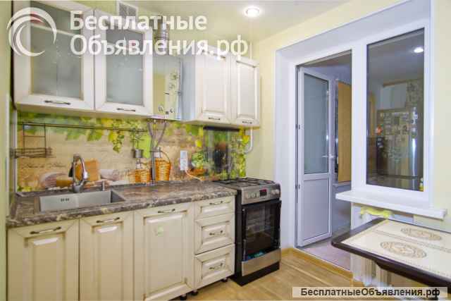 Двухкомнатная квартира с мебелью, техникой и большой лоджией