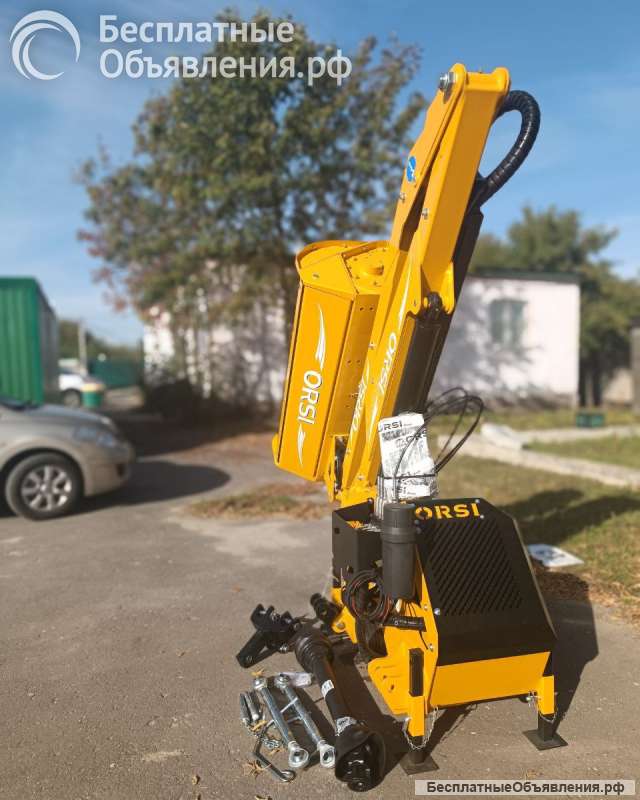 Косилка для покоса с выдвижной стрелой