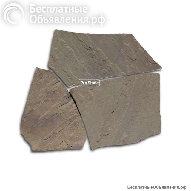 Камень плитняк (песчаник) природный для садовой дорожки, для террасы, для альпийских горок