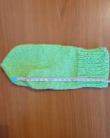 Варежки вязаные ручной работы