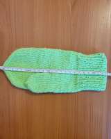 Варежки вязаные ручной работы