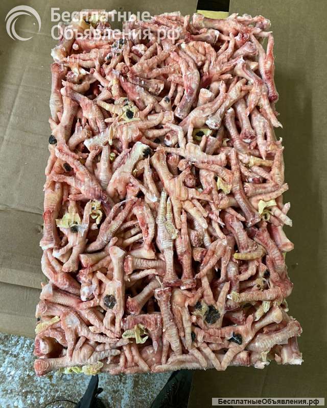 Лапы куриные ЦБ фасовка и монолит