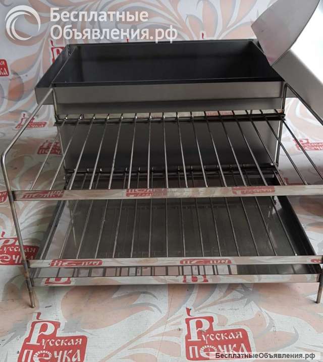 Коптилка TOR-400 из нержавеющей стали с гидрозатвором