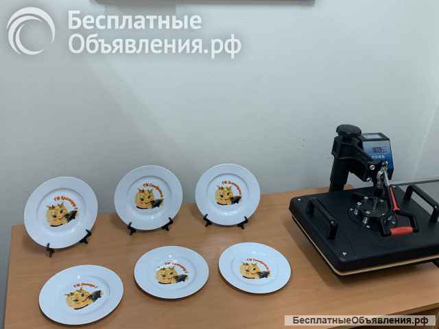 Печать на футболках, кепках, кружках, тарелках
