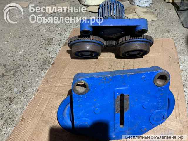 Тележка тельфера 3,2 т. б.у., тележка плавающая для концевой балки новая 5 т.