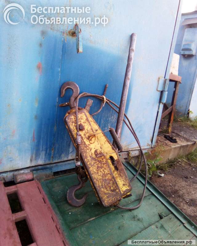 Лебедка ручная