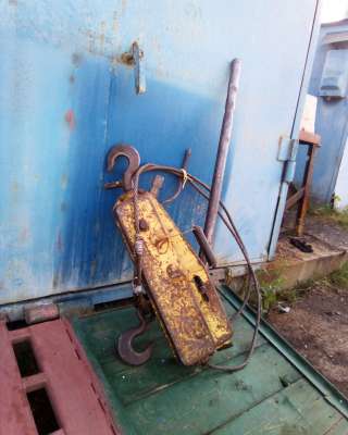 Лебедка ручная