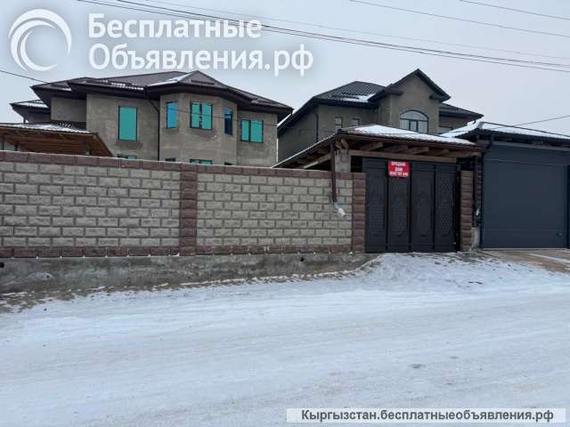 3-этажный дом, 350 кв.м, с. Кок-Жар, б/п