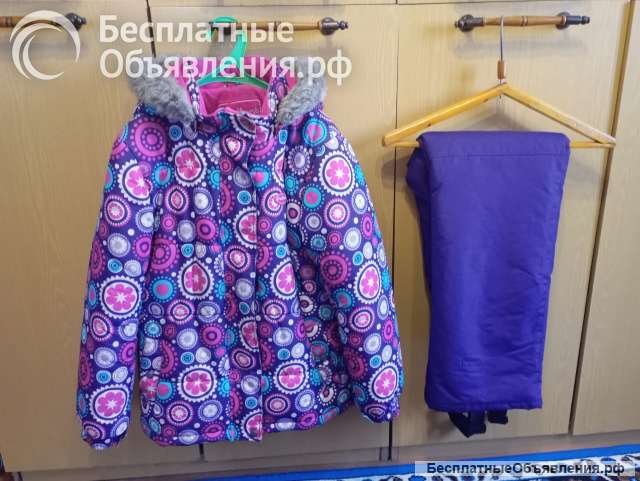 Зимний костюм детский размер 152