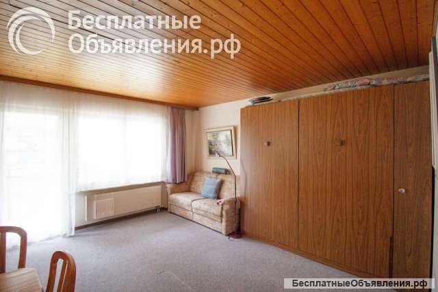 Швейцария, Лейкербад, Резиденция 1.5-05, Светлая уютная 1.5 -комнатная квартира в тихом месте