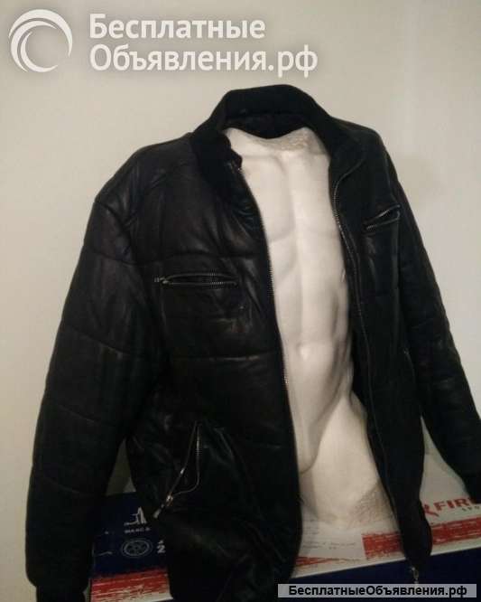 Кожаная куртка Пилот 3XL по размеру EU