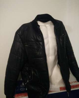 Кожаная куртка Пилот 3XL по размеру EU