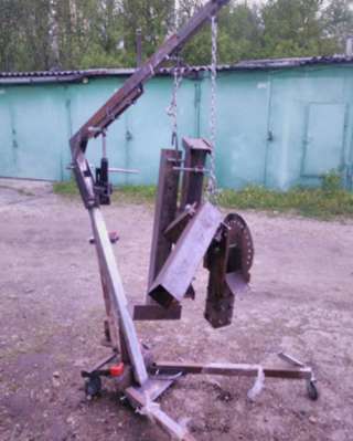 Гусь Гидравлический складывающи лёгик для транспортировке