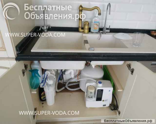 Кран-смеситель для подключения Канген Аппаратов