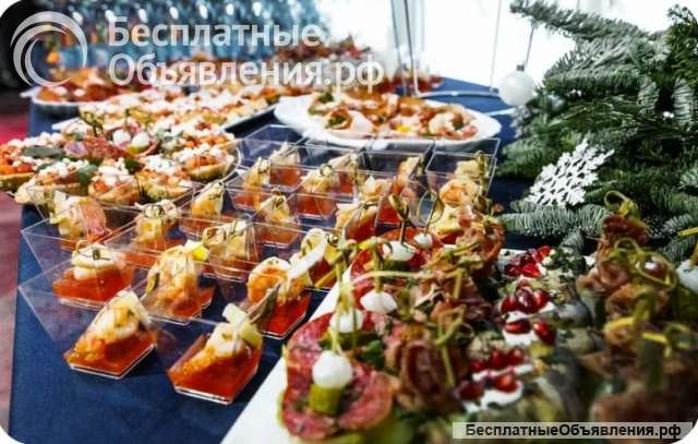 Кейтеринг на Новый Год - организация в Москве и Подмосковье, новогоднее предложение