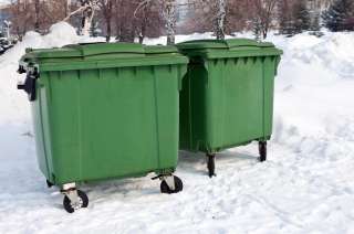 Баки из пластика для мусора