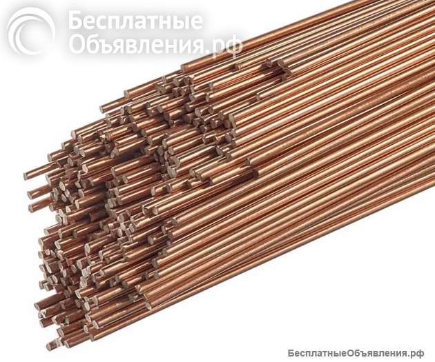 Присадочный пруток для сварки меди BCUP-2 ф 2,0 мм