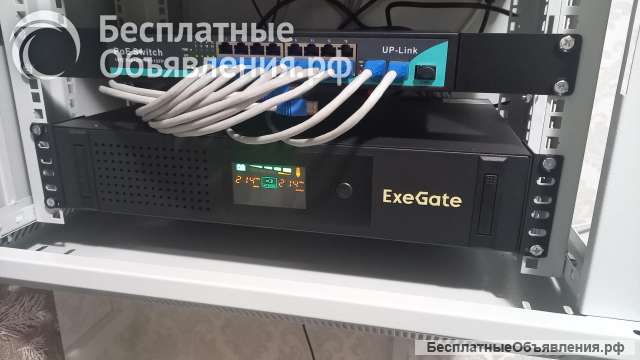 ИБП ExeGate UNL-1000 в 19" стойку
