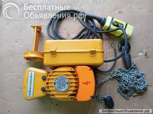 Таль электр. цепная 0,125т/6,4м (Болгария)