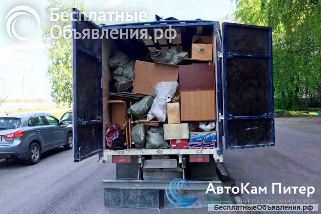 Вывоз мусора в СПб и ЛО компания АвтоКам-Питер