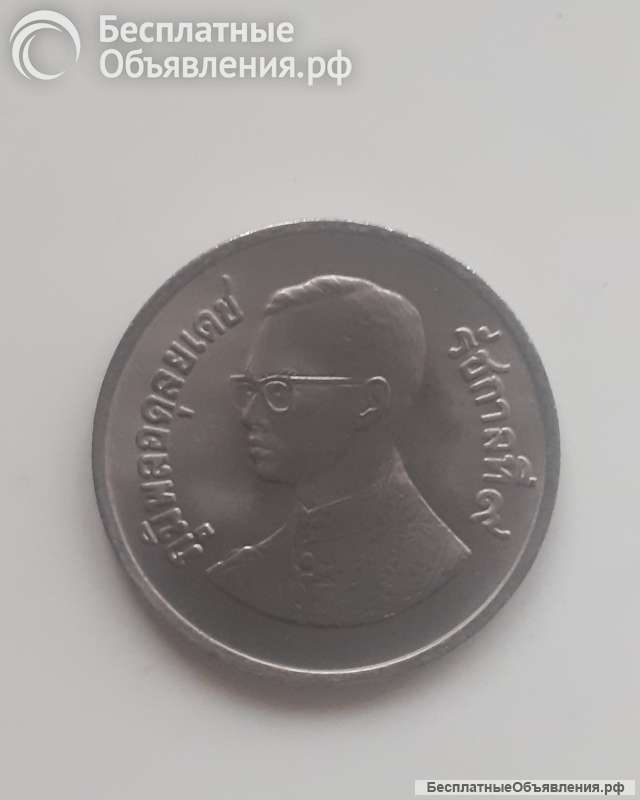 Монета Таиланд 1 бат (baht) 1982 г. Король Рама IX