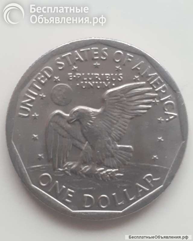 Монета США 1 доллар Сьюзен Энтони. 1979 г