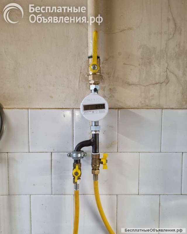 Установка газового счетчика