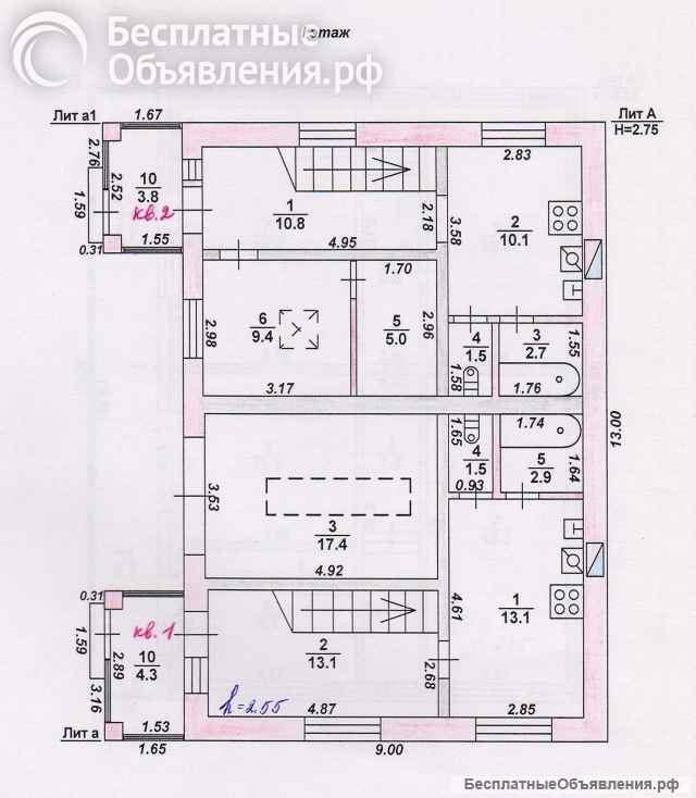 Дом в Борисоглебске Воронежской обл. 182м на Московский регион
