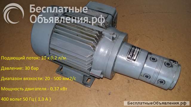 Шестеренчатый насос SKF серии ZM1002