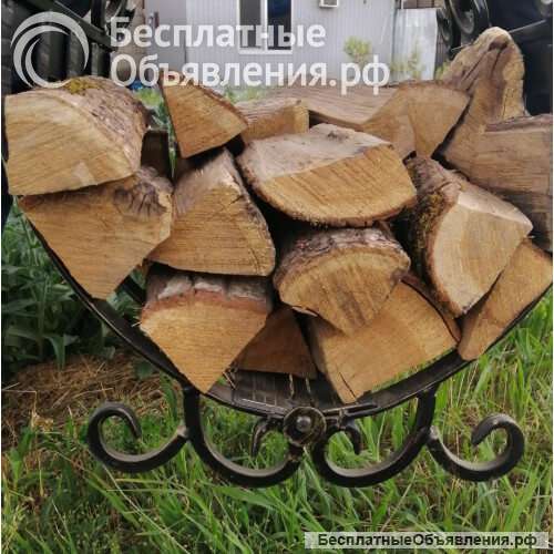 Дровница Кованая D110Ч (черная)