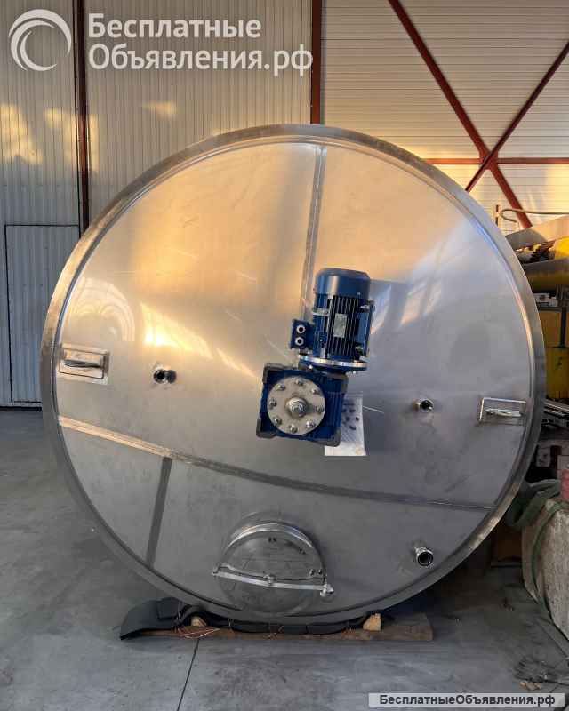 Емкость для созревания сливок Я1-ОСВ 10 м3