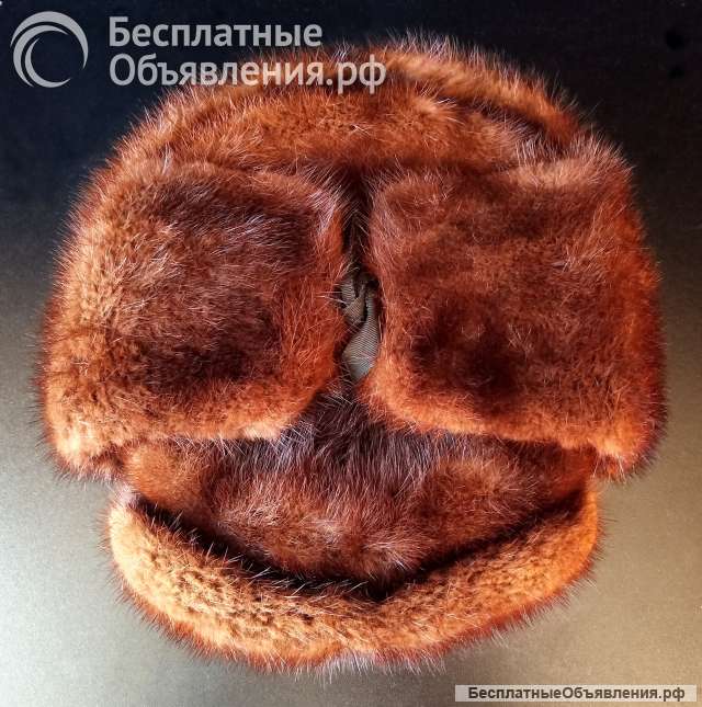 Шапка норковая мужская