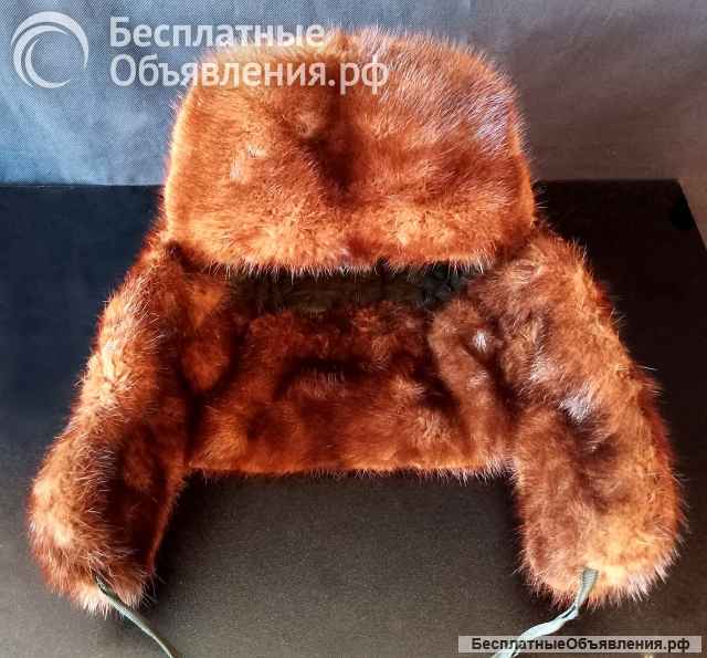 Шапка норковая мужская