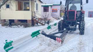 Отвал хлопушка для МТЗ 82