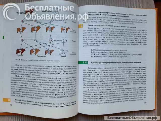 Основы общей биологии 9 класс под ред. Пономаревой