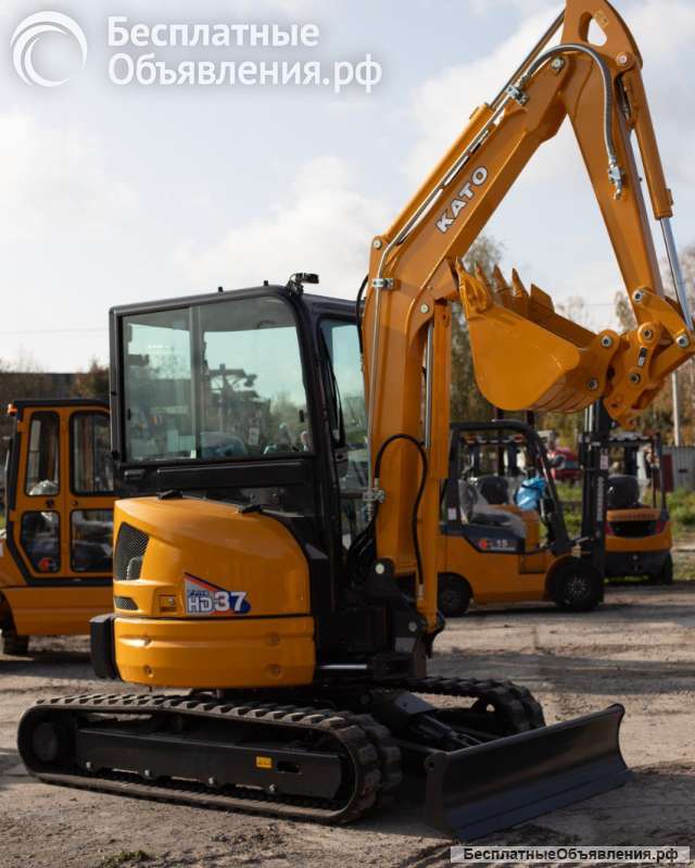 Мини-экскаватор Kato HD37V5/G, 2024