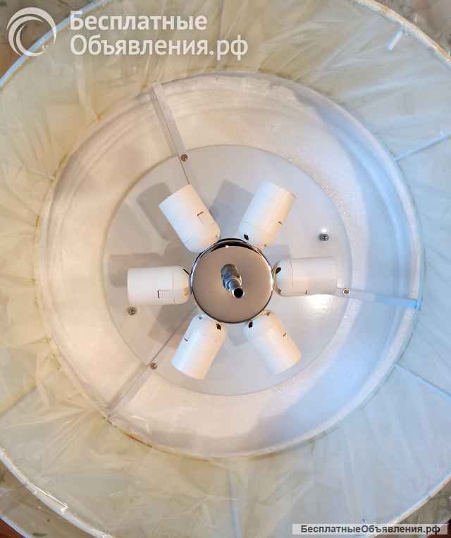 Люстpa c Иeрoглифaми круглая