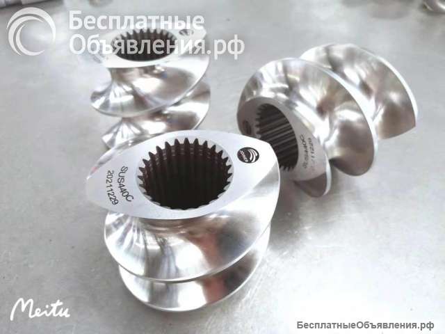 Промышленные шнеки для экструдеров и ТПА от производителя