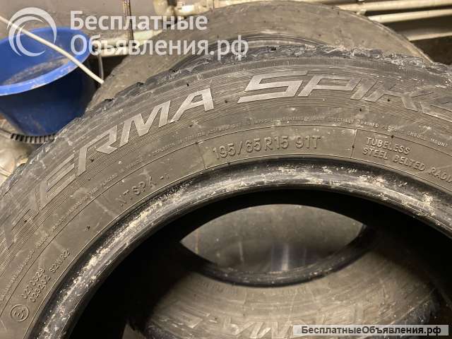 Шины зимние Nitto Terma Spike 195/65 R15 (производство Toyo Япония)