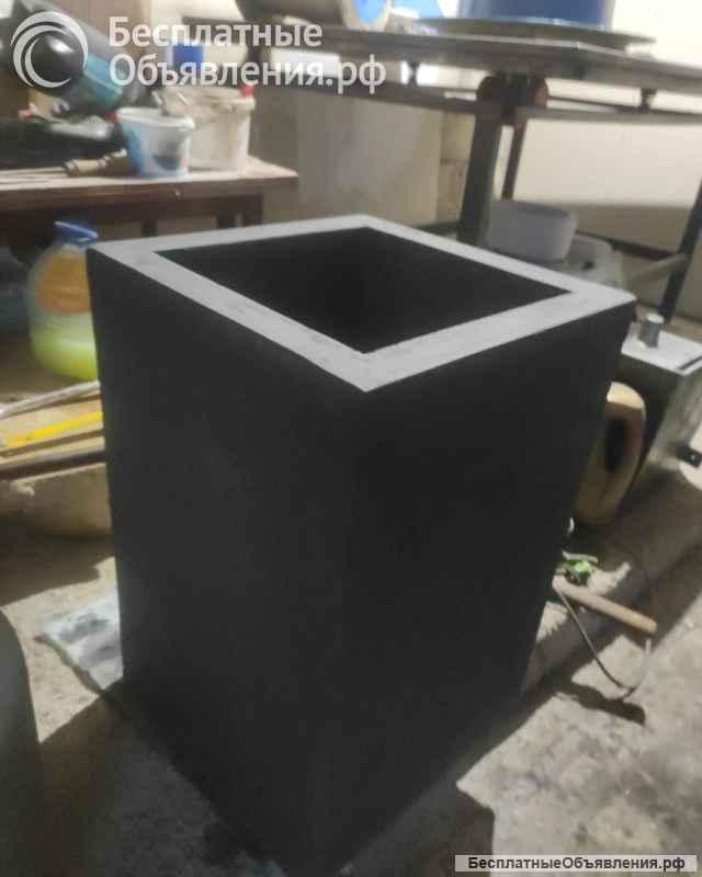 Кашпо вазоны горшок цветочница бетонные изделия