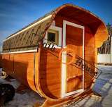 Баня-Бочка под ключ для дачи и сада