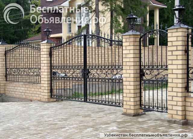 Решетки, перила, ограждения, навесы