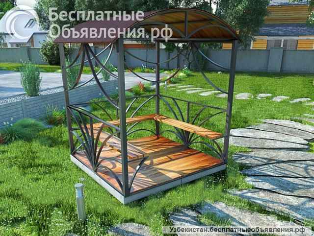 Решетки, перила, ограждения, навесы