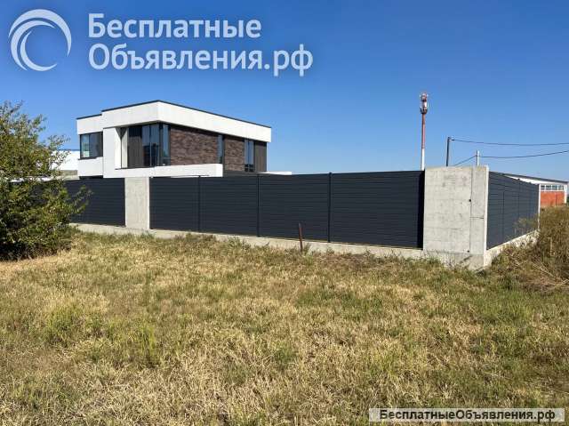 Монтаж заборов