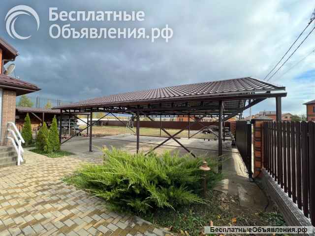 Монтаж, установка навесов