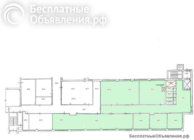 Свободного назначения 650м2